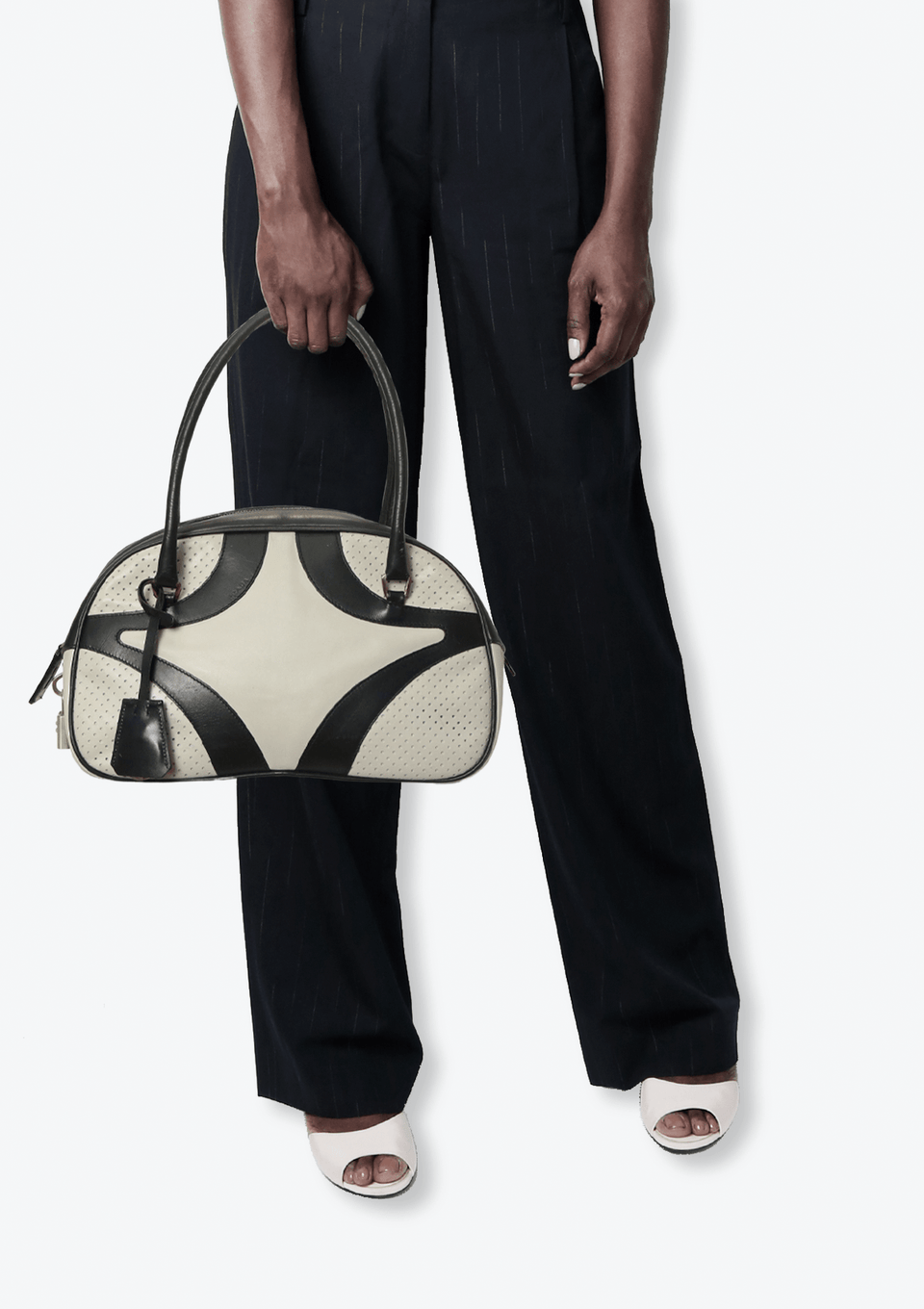 00s vintage prada vitello drive handbag 【公式通販】