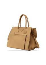 VITELLO DAINO FRONT POCKET WING TOTE