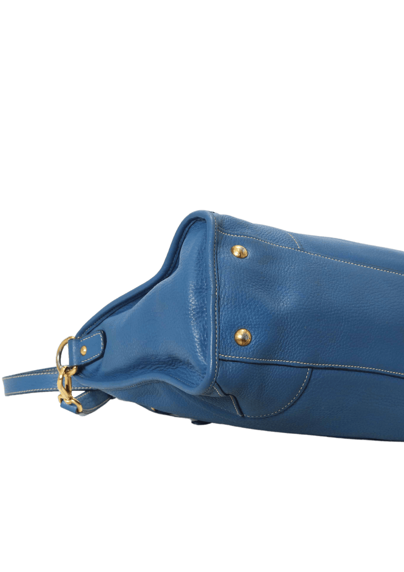 VITELLO DAINO FRONT ZIP BAG 