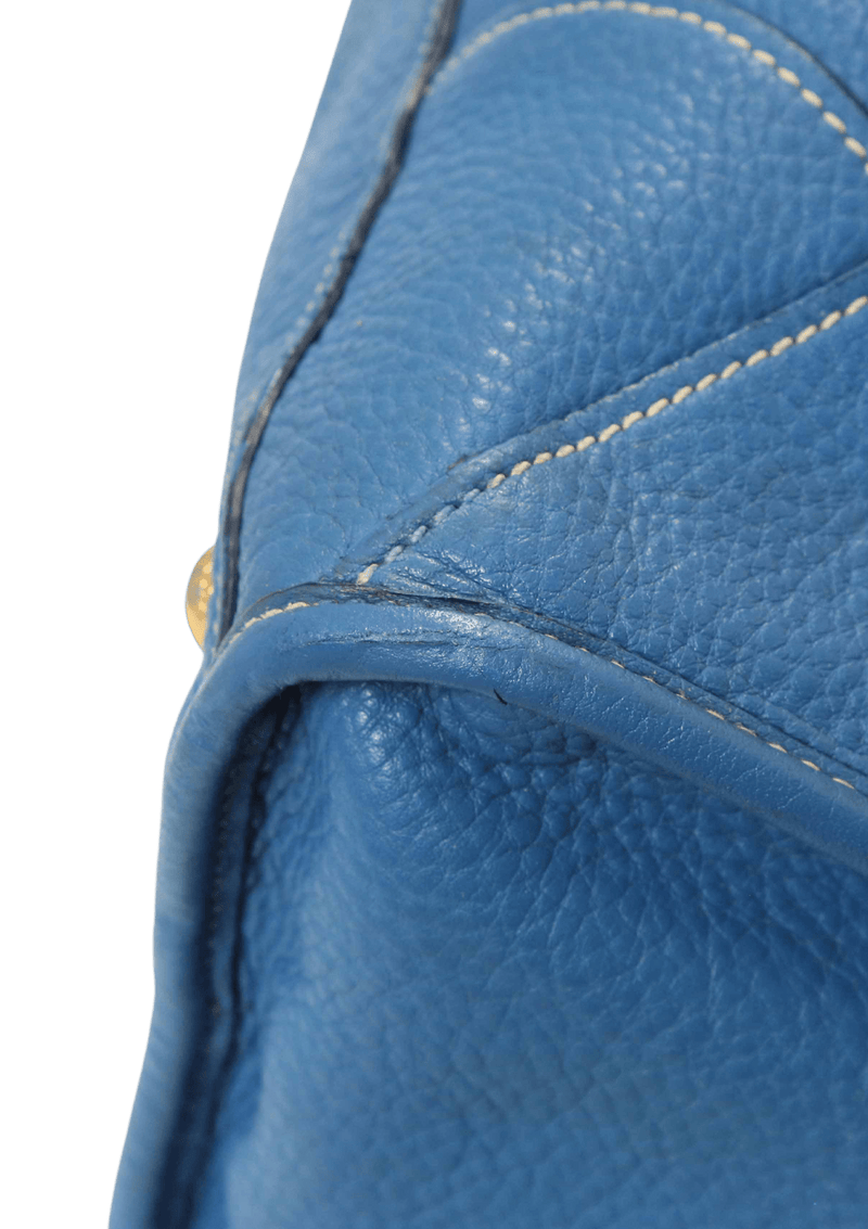 VITELLO DAINO FRONT ZIP BAG 