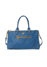VITELLO DAINO FRONT ZIP BAG 