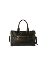 VITELLO DAINO FRONT ZIP BAG