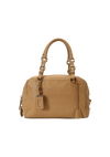 VITELLO DAINO LOGO BAULETTO BAG