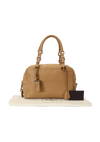 VITELLO DAINO LOGO BAULETTO BAG