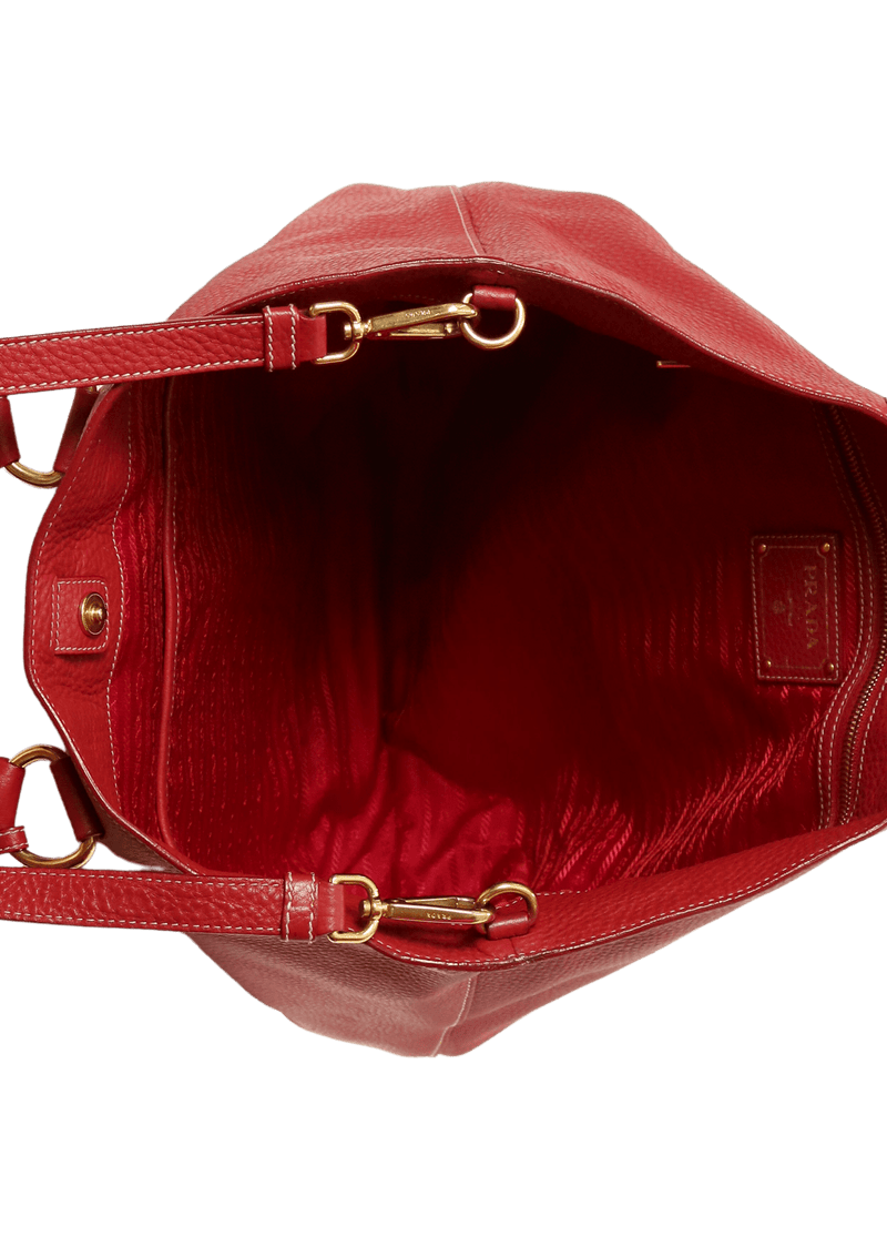 VITELLO DAINO SHOPPER ZIP