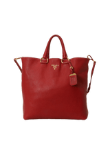 VITELLO DAINO SHOPPER ZIP