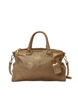 VITELLO DOUBLE ZIP SATCHEL