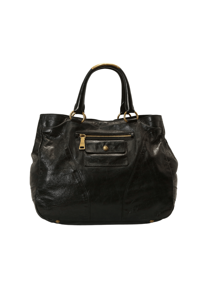 VITELLO SHINE CHAIN TOTE