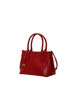 DOUBLE ZIP TOTE