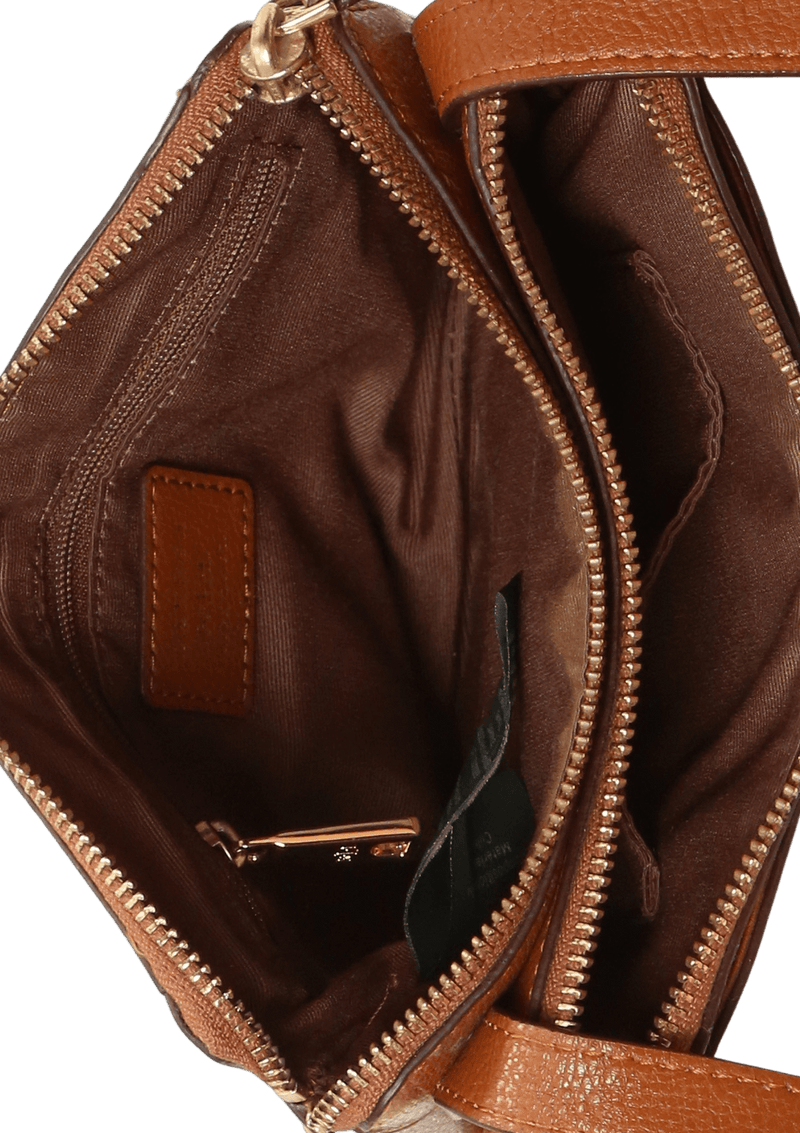 LEATHER CROSSBODY BAG