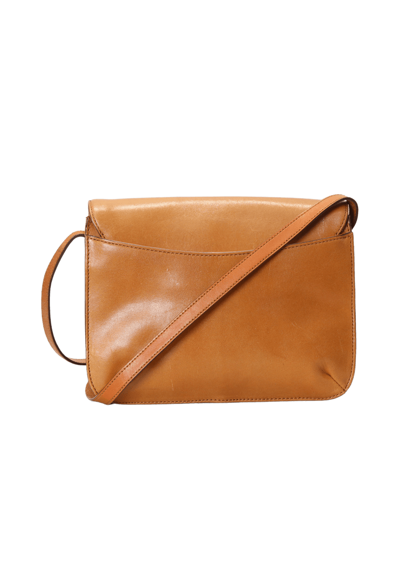 LEATHER MESSENGER BAG