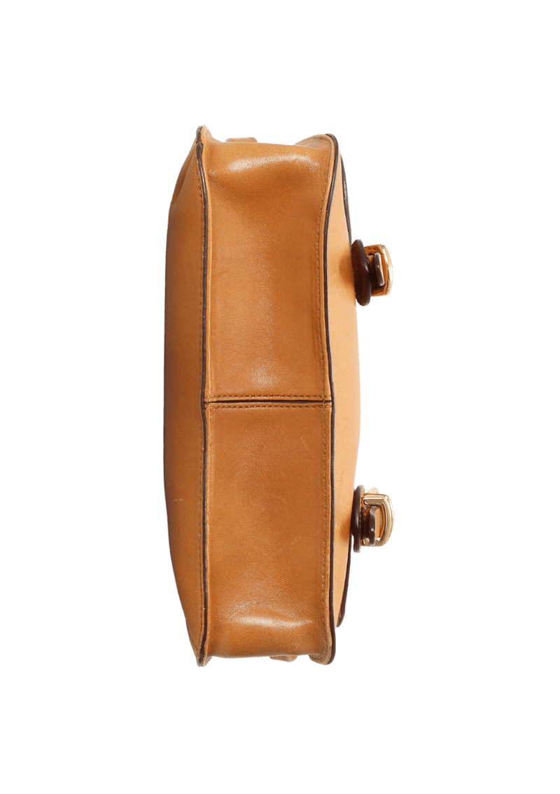 LEATHER MESSENGER BAG