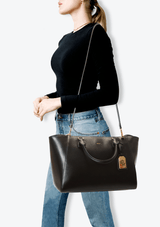 LEATHER TOTE BAG