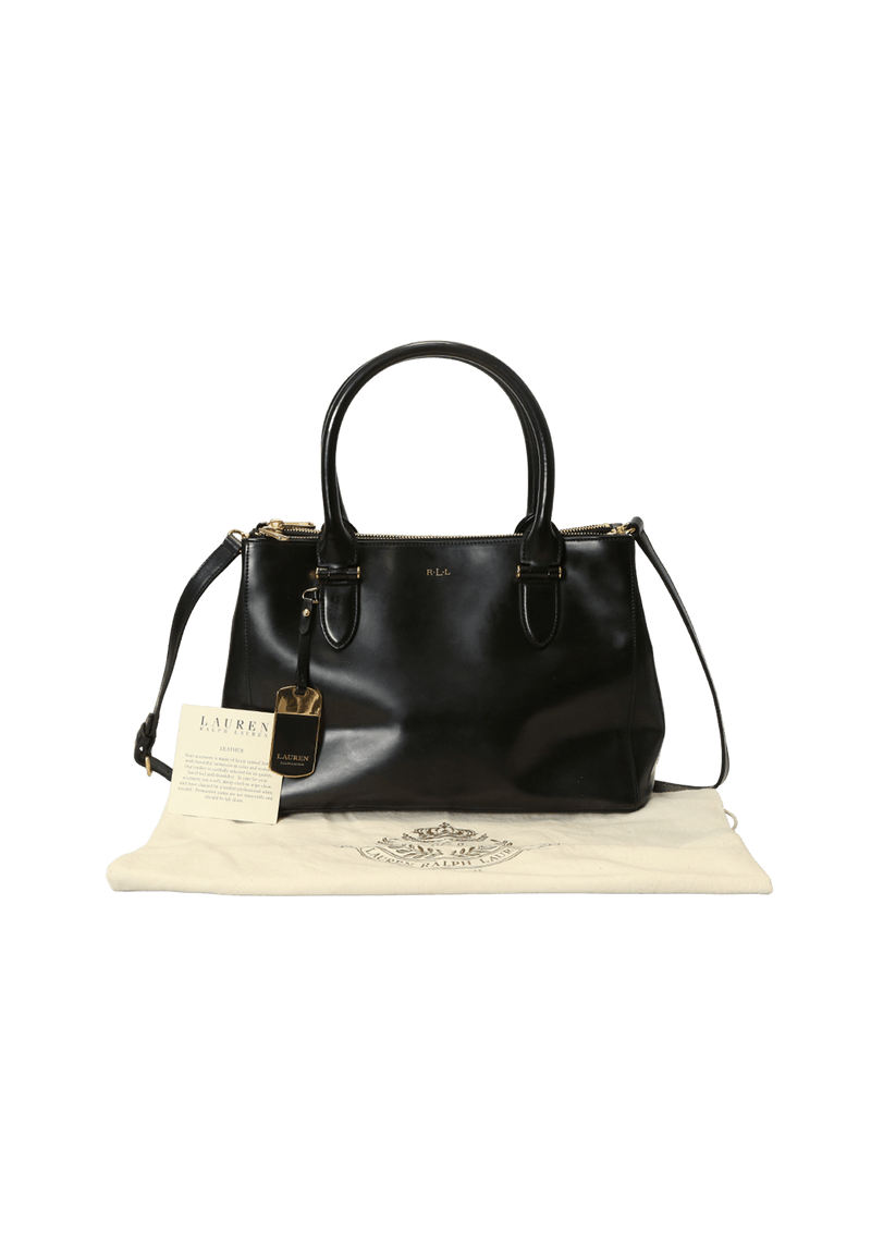 TAYLOR DOUBLE-ZIP SATCHEL BAG