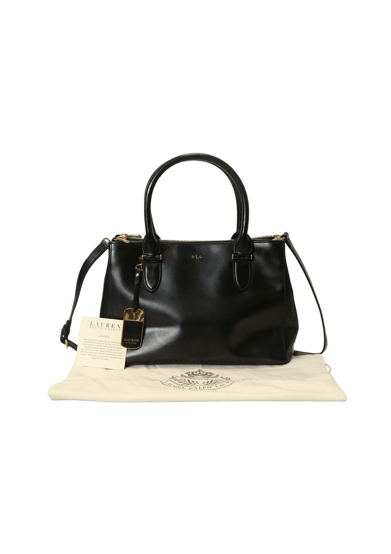 TAYLOR DOUBLE ZIP SATCHEL BAG