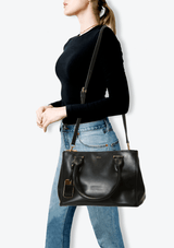 TAYLOR DOUBLE-ZIP SATCHEL BAG