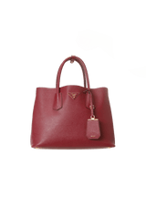 SAFFIANO CUIR DOUBLE TOTE BAG