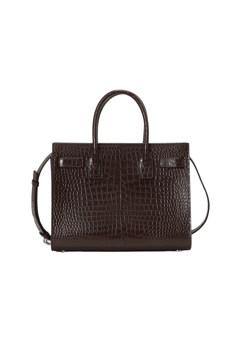 SAC DE JOUR BABY CROCODILE EMBOSSED