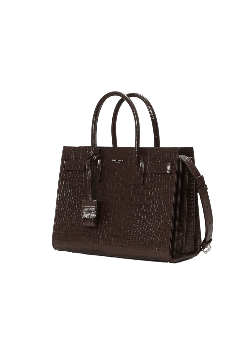 SAC DE JOUR BABY CROCODILE EMBOSSED