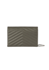 GRAIN DE POUDRE MATELASSÉ MONOGRAM ENVELOPE CHAIN BAG