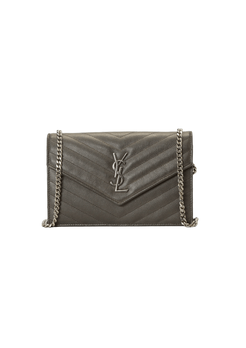 MONOGRAM ENVOLOPE CHAIN WALLET