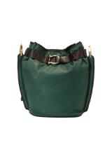 LEATHER BUCKET BAG