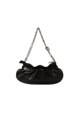 LEATHER CHAIN-LINK BAG