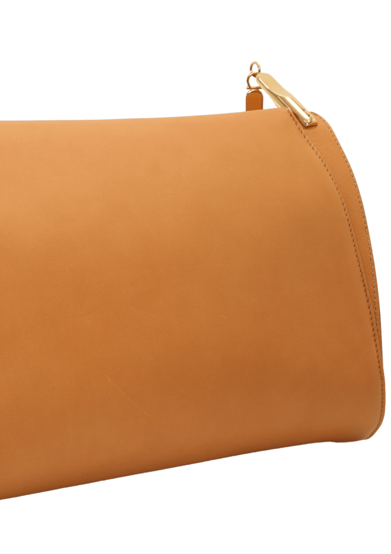 LEATHER FLAP BAG