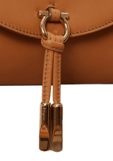 LEATHER FLAP BAG