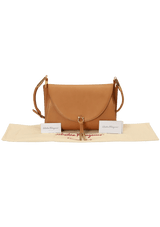 LEATHER FLAP BAG