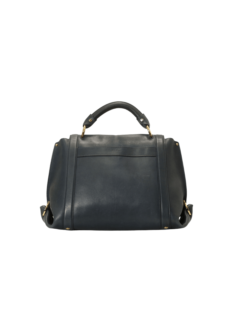 LEATHER GANCIO BAG