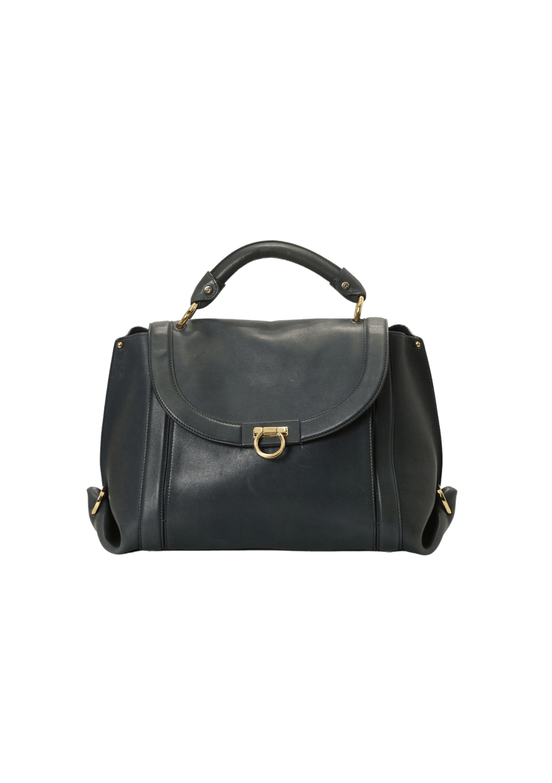 LEATHER GANCIO BAG