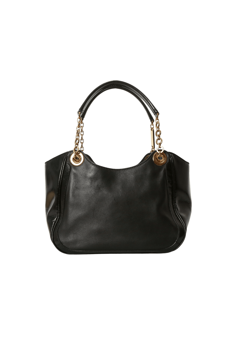 LEATHER GANCIO BAG