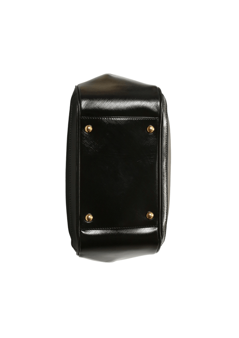 LEATHER GANCIO BAG