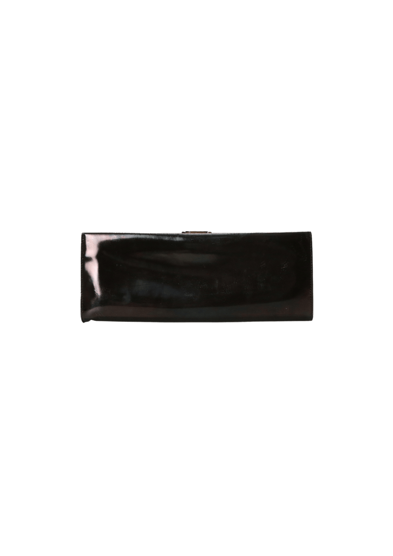 LEATHER GANCIO CLUTCH