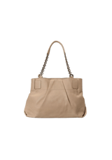 LEATHER CHAIN-LINK BAG