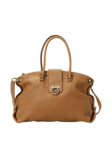 LEATHER SATCHEL BAG