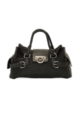 LEATHER TRIMMED GANCIO