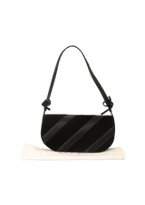 STRIPED BOW BAG