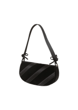 STRIPED BOW BAG