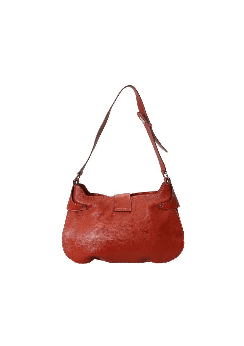 LEATHER GANCIO BAG