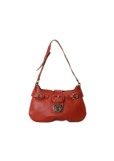 LEATHER GANCIO BAG