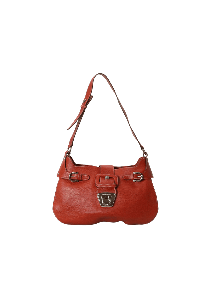 LEATHER GANCIO BAG