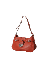 LEATHER GANCIO BAG