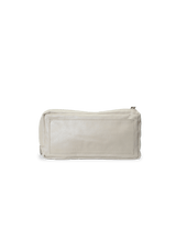 LEATHER ZIP CLUTCH