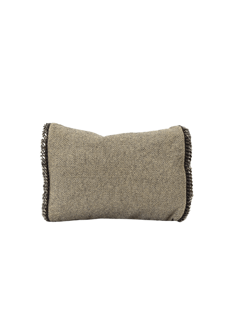 LINEN FALABELLA FOLD-OVER TOTE