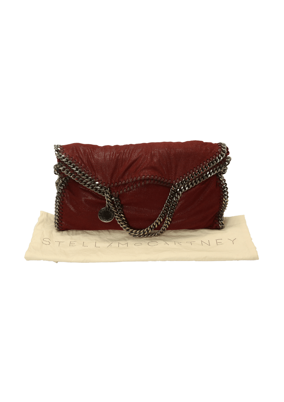 Bolsa Stella McCartney Shaggy Deer Fold Over Falabella Satchel