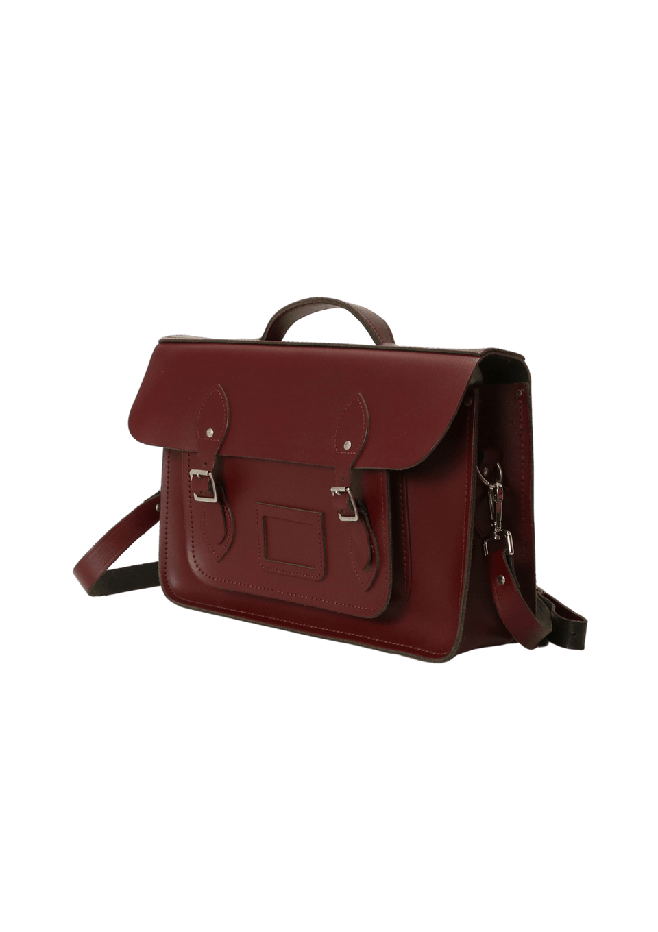Bolsa The Cambridge Satchel Company Satchel Buckle Bag Vinho