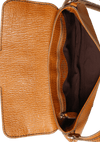 LEATHER FLAP BAG 