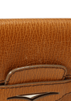 LEATHER FLAP BAG 